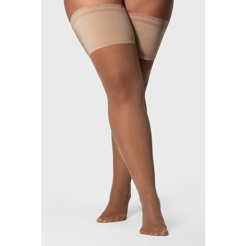 MONA QUEEN Samostojeće čarape Plus Size Grace I 30 DEN Slike