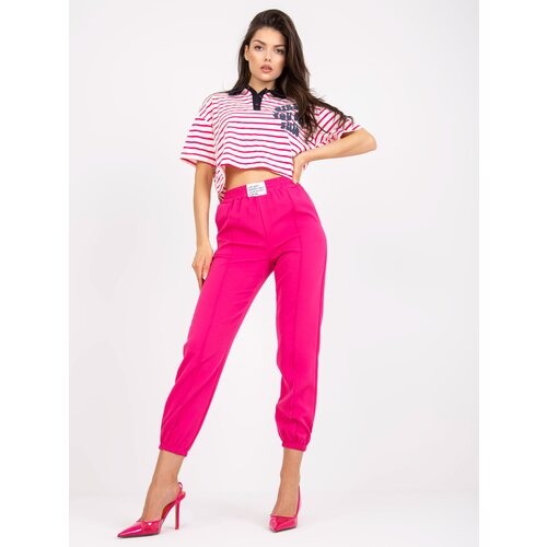 Italy Moda Pants-DHJ-SP-15832.64-Fuchsia Cene