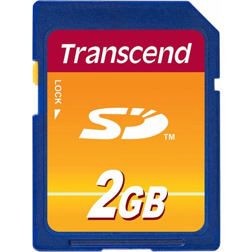 Transcend 2GB SD card ( TS2GSDC ) Slike