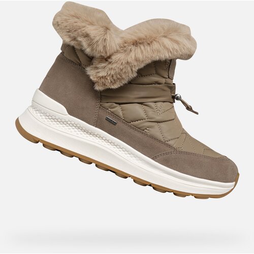 Geox Beige women's ankle boots Spherica Actif X2 - Women's Slike