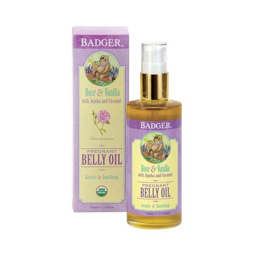 Badger Balm mom care belly oil - ulje protiv strija za trudnice Slike