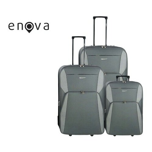 Enova kofer Madrid srednji 65cm, Grey Slike