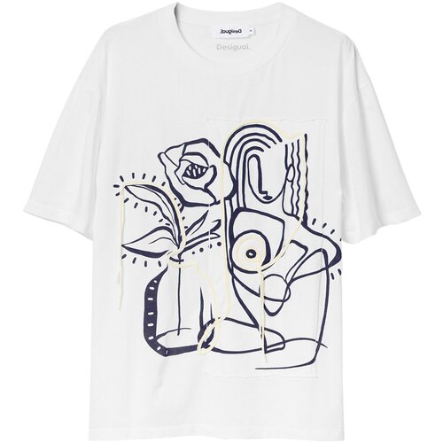 Desigual Majica crna / bijela Cene