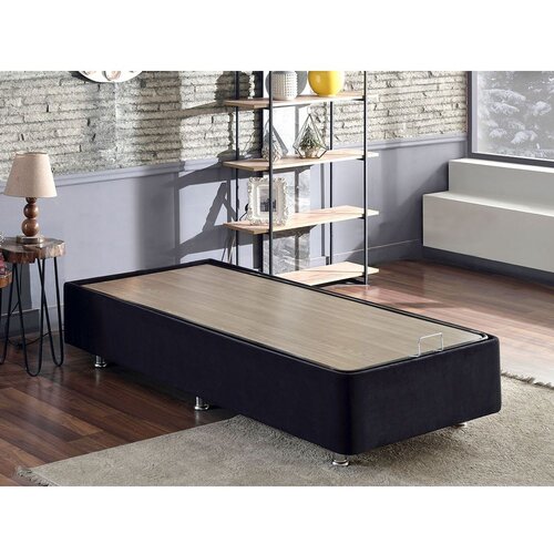 Hanah home Krevet Ela 90x38x190cm Crni Cene