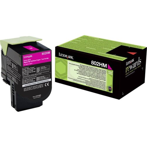  Lexmark 802HM (80C2HM0) magenta - original MEGA CENA! Cene