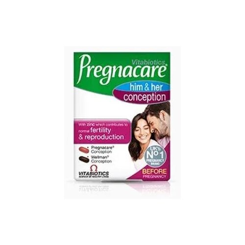 Vitabiotics Pregnacare Him & Her 60 tableta Cene