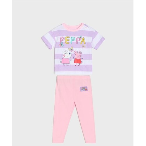 Sinsay Pamukna dvodijelna pidžama s printom Peppa Pig Cijene