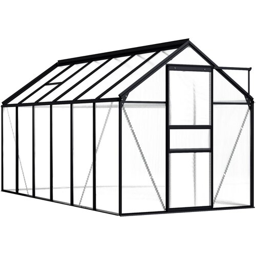 Furnova Rastlinjak antracit iz aluminija 7,03 m³, (21948439) Cene