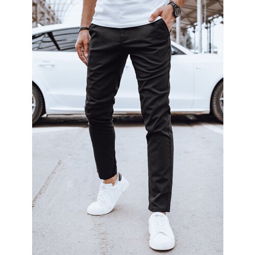 DStreet Spodnie męskie casual czarne Cene