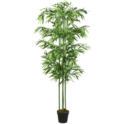 vidaXL Umjetno stablo bambusa 864 listova 180 cm zeleno