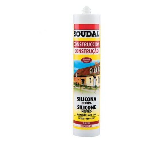 SOUDAL SILIKON NEUTRAL0.280ml Transparent Slike