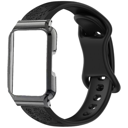 INF Zamenjava/združljiv del – Huawei Band 11 silikonski pašček z zaponko Black, (5000286174) Cene