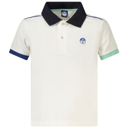 North Sails dječja polo majica kratkih rukava, bijela Cijene
