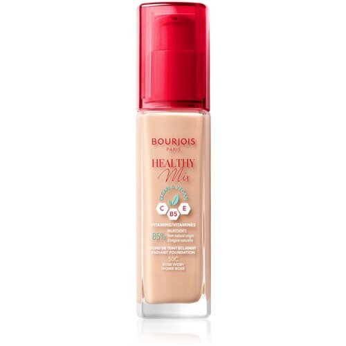 Bourjois Healthy Mix posvetlitveni vlažilni tekoči puder 24 ur odtenek 50C Rose Ivory 30 ml Cene