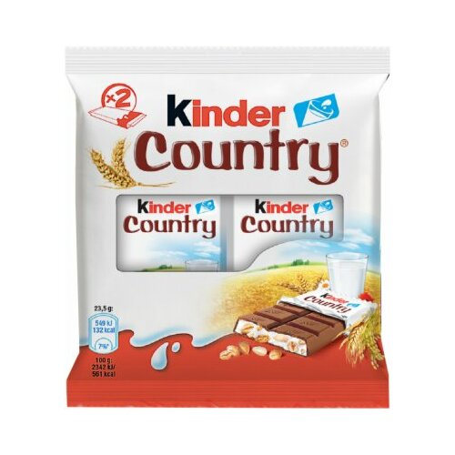 Ferrero kinder country čokolada 47g Slike