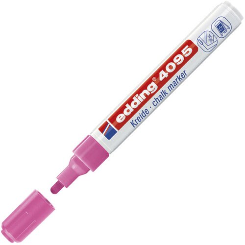  MARKER-KREDA ZA STAKLO 2-3MM EDDING 4095 NEON ROZI Cene