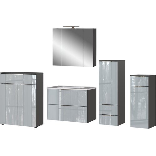 Germania Sivi kupaonski set Crandon 7824 - Cijene