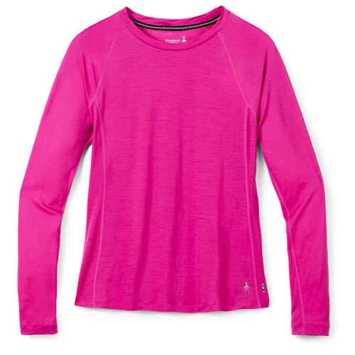 Smartwool Women's T-Shirt Merino Sport 120 Long Sleeve Festive Fushia