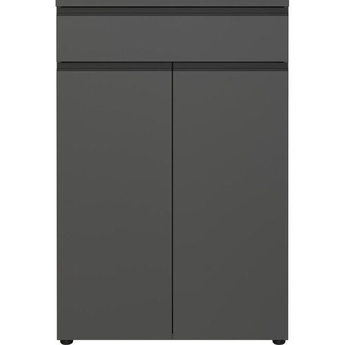 Germania Antracitno sivi ormarić 81x120 cm Bedano – Cijene