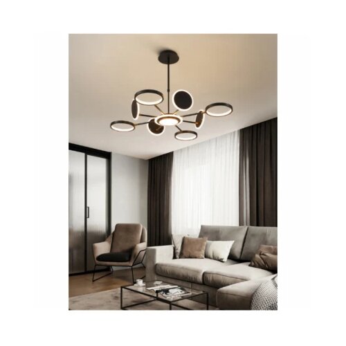 Vesta 369 luster led 76W 3000K crna Cene