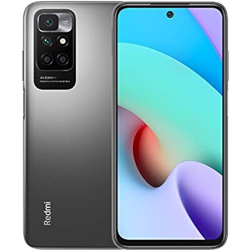 Xiaomi refabrikovani mobilni telefon redmi 10 4G, 6.5", 2400 x 1080, 90 hz, 50 mp, 8 mp, 4/128GB, sivi Cene