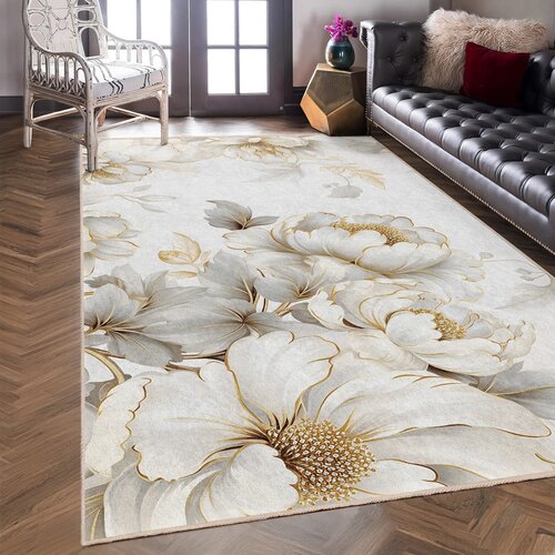 Mila Home Krem perivi tepih 80x150 cm Soft and Gentle &amp;ndash; Slike