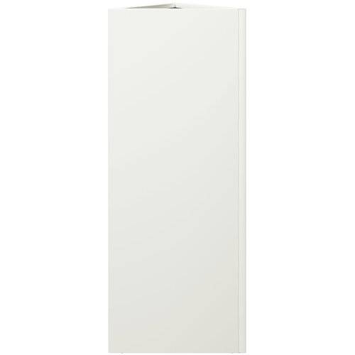  Vrtne sadilice 2 kom bijele trokutaste 30x26x75 cm čelične Slike