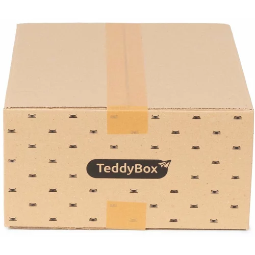 Compactor set od 3 bež kutije za pohranu teddy, 35 x 15 cm