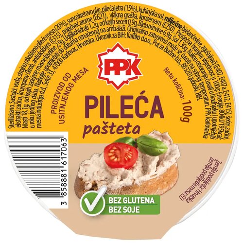 PPK Pa&scaron;teta pileća, 100 g Cijene
