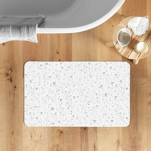 Douceur d int&amp;eacute;rieur svetlo siva kopalni&amp;scaron;ka preproga 50x120 cm splash &amp;ndash; Slike
