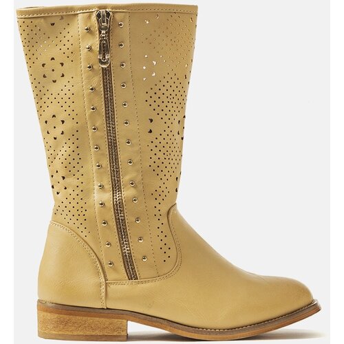 Gemre Beige children's ankle boots Zaina Cene