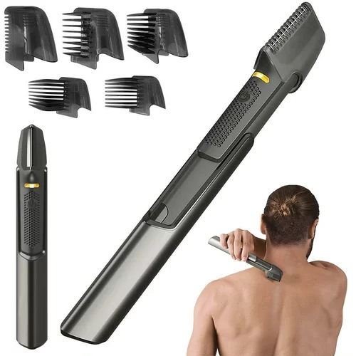  Aku. prenosni zložljiv brivnik in strižnik za lase in brado prirezovalnik 5v1 LED