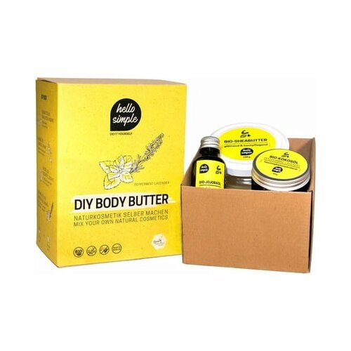 Hello simple diy body butter box - poprova meta sivka Slike