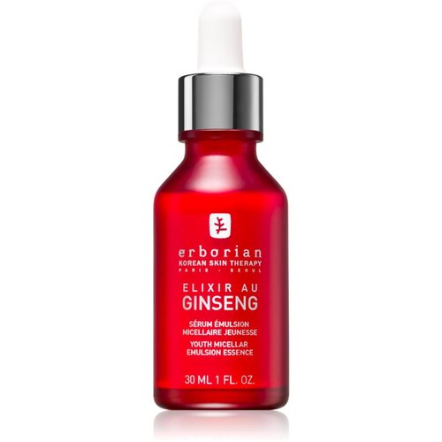 Erborian Ginseng Elixir micelarna emulzija za pomlađivanje lica 30 ml Slike