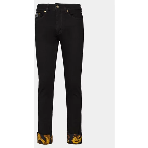 Versace Jeans Couture Jeans hlače 76GAB5DM Črna Slim Fit