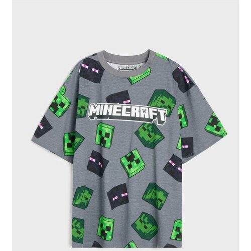Sinsay Pamučna oversize majica s printom Minecraft Cijene