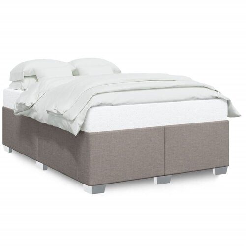 vidaXL Posteljni okvir taupe 140x190 cm blago Cene