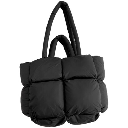 INF Large Puffer Tote Bag Torba za čez ramo Black, (21535705) Cene