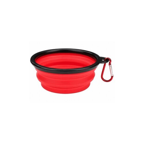  PET TREATMENT Sklopiva činija za pse Crvena 350 ml Slike