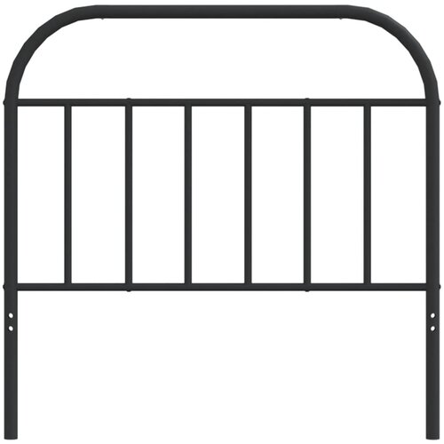 Metalno zamjensko uzglavlje crno 107 cm Slike