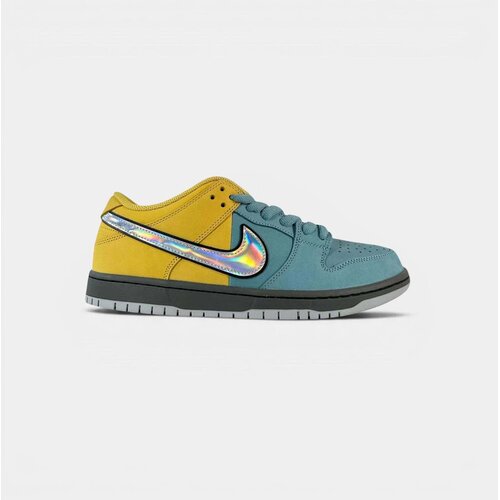 Nike Modne superge SB Dunk Low Pro Muni Lightning Denim Turquoise Bela Slike