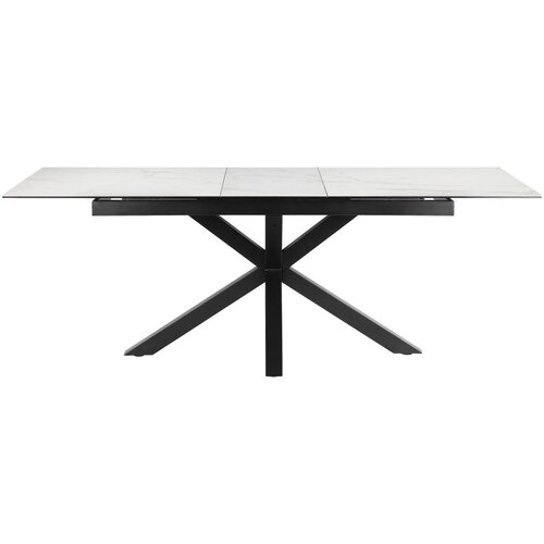 MID.YOU Raztegljiva Miza Lotus, Bela, 168-210x90 Slike