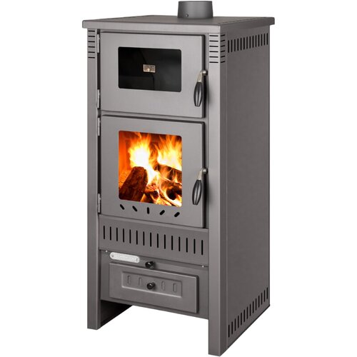 Taurus kamin na drva taurus (12 kw, kapacitet grijanja prostorije: 200 m³, crne boje) Cijene