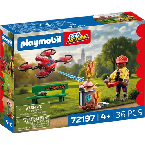 Playmobil 72197 - gasilski dron za ga&amp;scaron;enje - 1 k. Slike