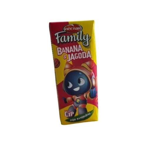 Nectar Voćni sok Family banana i jagoda 200ml Slike