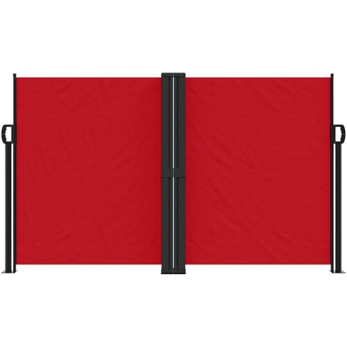  Uvlačiva bočna tenda 140 x 1000 cm crvena Slike
