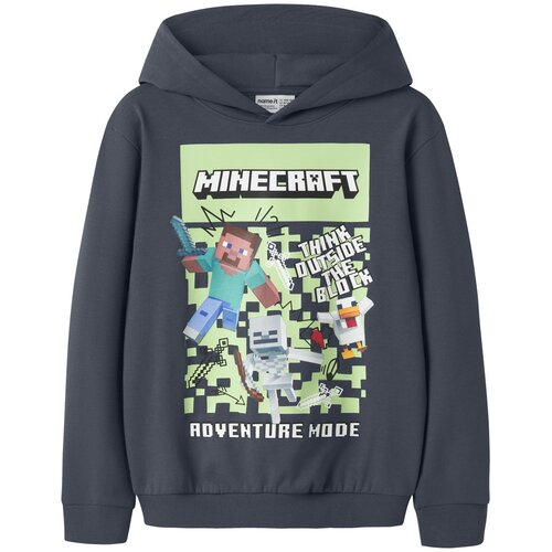 name it pulover DR 13260046_26_6 NKMSALVA 13260046_26_6 MINECRAFT F modra 116 Cene
