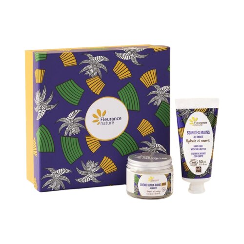 Fleurance Nature Poklon set za njegu lica i ruku od shea maslaca Slike