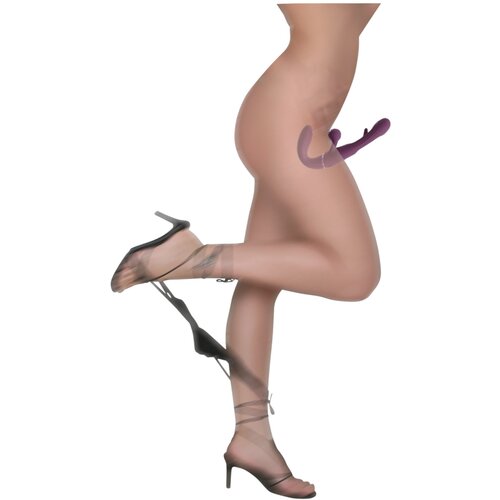 Javida be&amp;scaron;avni pripadajući dvojni vibrator (ljubičasti) Slike