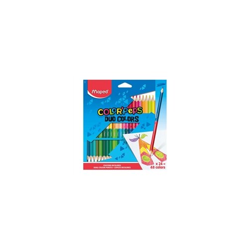 Maped Bojice Color&amp;amp;apos;peps Duo, 24 komada Slike